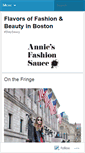 Mobile Screenshot of anniesfashionsauce.com